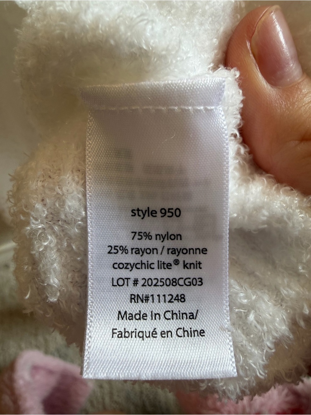 NWOT Barefoot Dreams CozyChic Lite Rib-Knit Robe in White Size Small - Picture 7 of 7